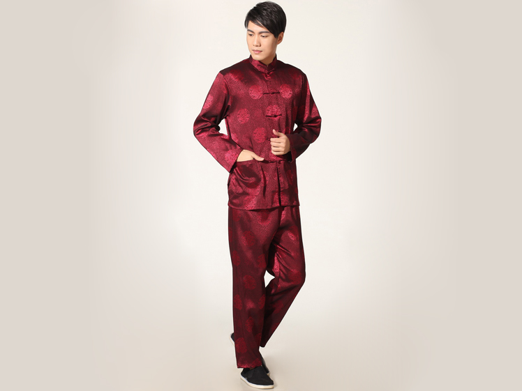 Tai Chi Clothing Long-sleeve Casual Style Linen Suit